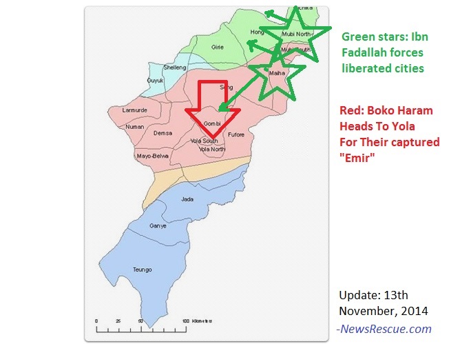 Boko Haram Capture, Raid And Pillage Garkida, North of Yola – NewsRescue.com