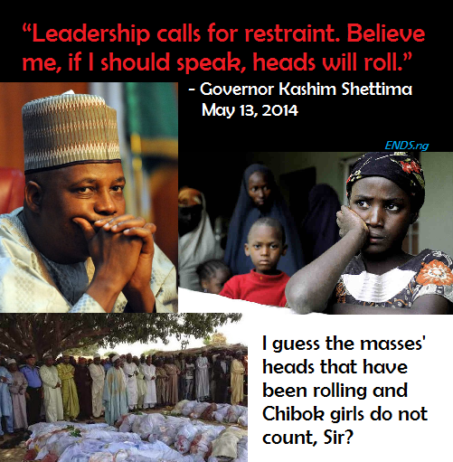 Boko Haram: Shettima Claims It Was Suicidal To Speak Out In Jonathan’s Time, Will He Speak Now?