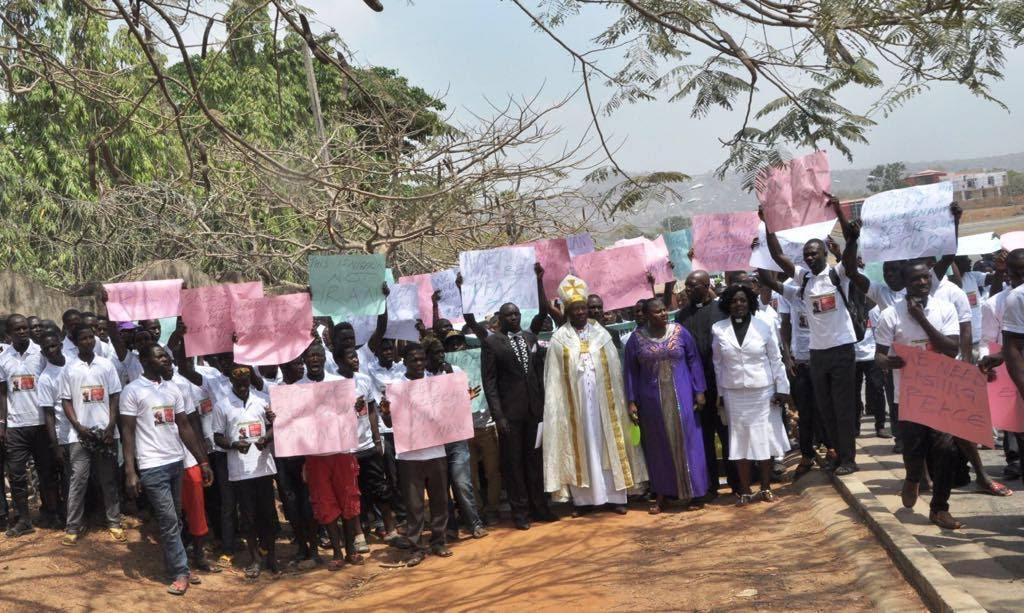 “Bishop” Musa Fomsom Protests Against Iran, Begs For Amnesty For Boko Haram Terrorists