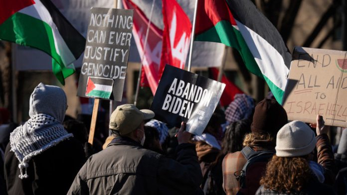 Arab-Americans pushing back on Biden