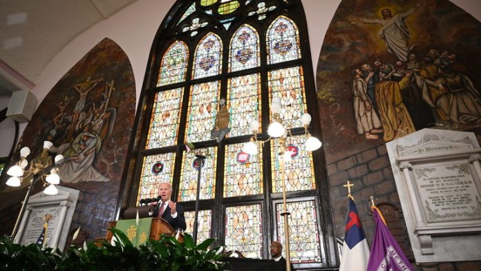 Biden says he’ll only listen to ‘Lord Almighty’