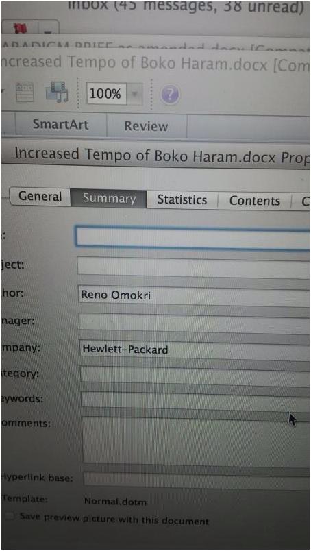 Boko Haram Sponsor Discovered In The Presidency By Kikiowo Ileowo